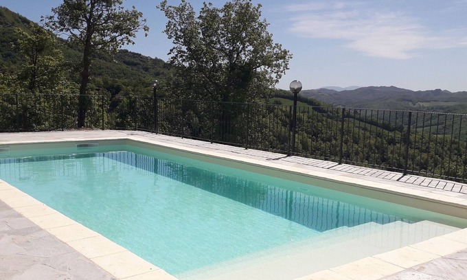 Carpegna House | Holiday Home Carpegna with Pool
