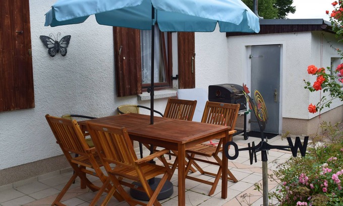 Elbingerode House | Holiday Home 'Eva-maria' with Private Terrace, Private Garden and Wi-Fi