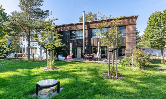 Joachimsthal House | Holiday Home 'Ferienhaus Am Grimnitzsee' with Private Terrace, Private Garden and Wi-Fi