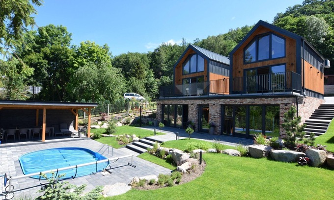 Pomerania Province House | Holiday home with pool and sauna