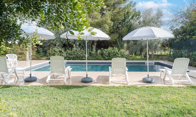 Rosolini House | Holiday Home 'Zacchitella Garden House' with Private Pool, Wi-Fi and Air Conditioning