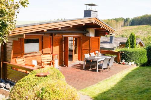Erflinghausen House | Holzhaus Hubertus mit Sauna und Kamin