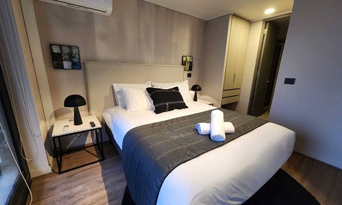 Nunoa Apartment | HOM I Inmejorable Depto 4PAX Ñuñoa Estacionamiento