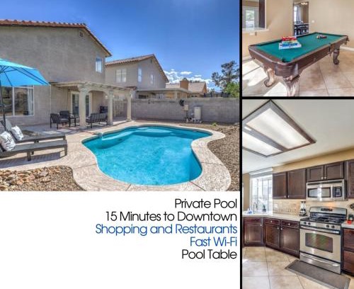 North Las Vegas House | Home in Vegas with Pool