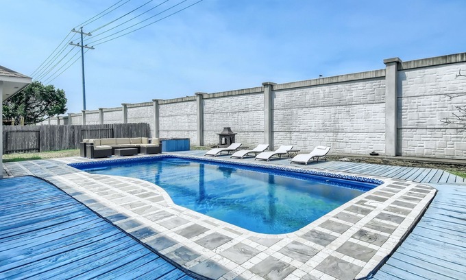 Cedar Park House | Home with private pool rents for longer term stay