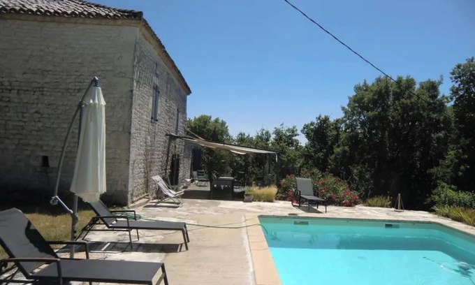 Fauroux Villa | Homerez - Big villa for 12 ppl. with swimming-pool and terrace at Fauroux