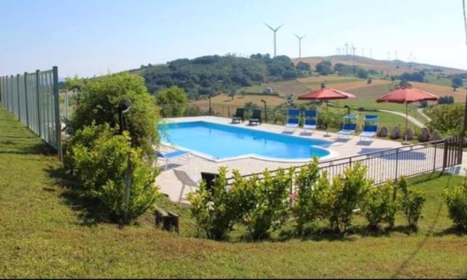 Foiano di Val Fortore Apartment | Homerez - Studio for 3 ppl. with shared pool and garden at Foiano di Val Fortore