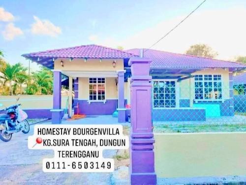 Kampung Sura Masjid House | Homestay Bourgenvilla Sura tengah Dungun Terengganu