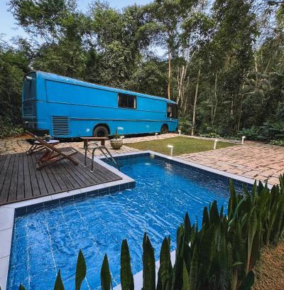 Domingos Martins House | Hospedagem no Ônibus Azul - Domingos Martins a 7km do centro