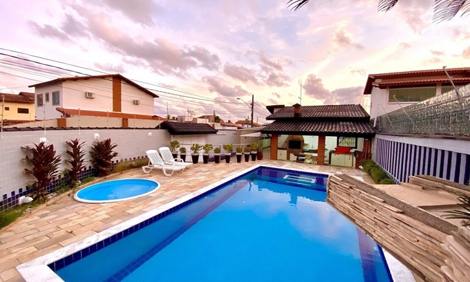 Raul Cury House | House with adult and children's pool * ITANHAÉM* leisure and relaxation