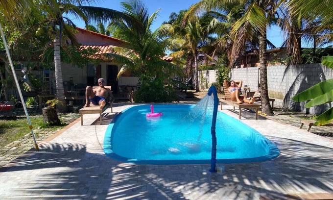 Canavieiras House | House with pool on the beach