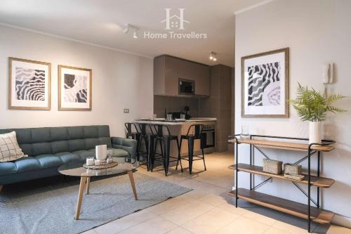 Nunoa Apartment | HT Lujoso Estudio a pasos del Mall Plaza Egana