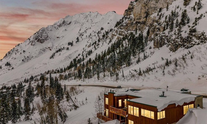 Salt Lake Mountain Resorts Ski Chalet | Iconic Home Perched Between Alta And Snowbird, Perfect for a Family Gathering!
