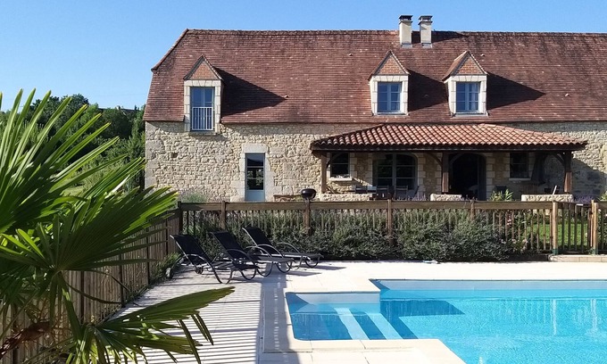 Saint-Chamassy House | Ideally located between Sarlat and Rocamadour 2 pool houses for 14 people