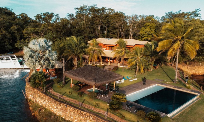 Agua Limpa House | Ilha das Brisas (Enseada dos Bacuris) - Lago das Brisas