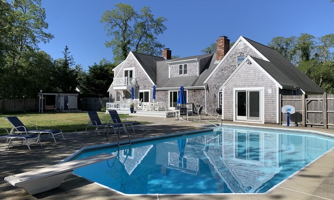 Eastham House | Immaculately maintained, large beach home with heated swimming pool