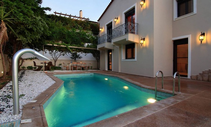 Makrigianni Villa | Impressive Lagerna Villa | Villa Marianne | 5 Bedrooms | Gorgeous Sea Views |.