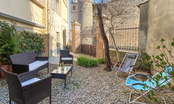 Monastero Bormida House | Incredibly tasteful vacation home in the charming village of Monastero Bormida in Piedmont.