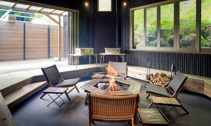 Yugawara RV Rental | Inner Fire Pit Suite Dinner and breakfast includ/Ashigarashimo District Kanagawa