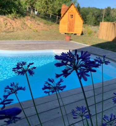 Ronchamp Cabin | Insolite avec piscine Au Bonheur Comtois