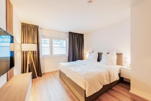Neu-Isenburg Apartment | ISiSTAY modernes Apartment mit Küche nahe Frankfurt