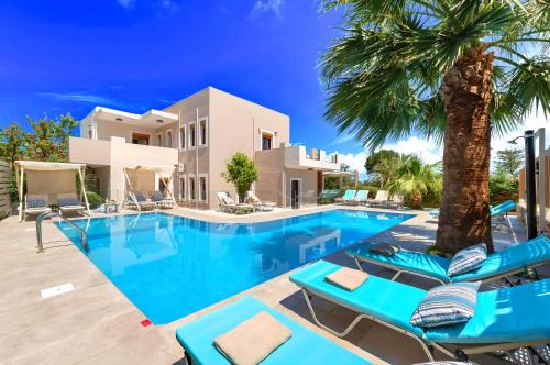 Kavros Apartment | Island Villa Heated Pool