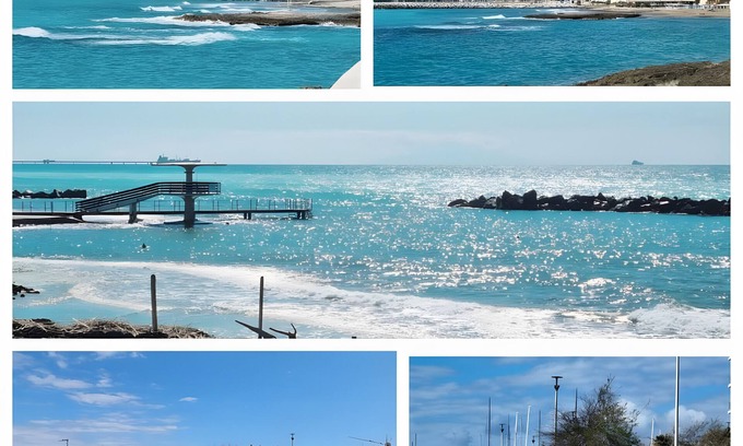 Rosignano Solvay Apartment | Apartment 'La Gabbianella Mare' with Wi-Fi and Air Conditioning