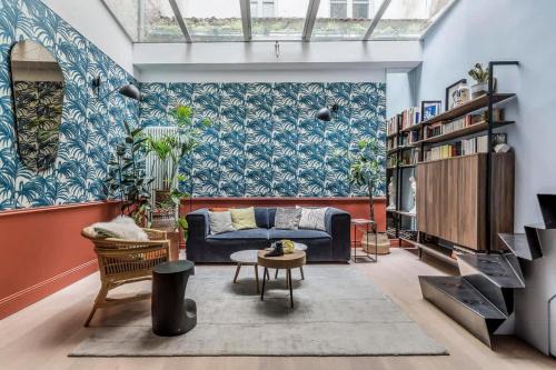 Grande Cote - Annonciade Apartment | Jungle Art - Furnished apartment - Downtown Lyon