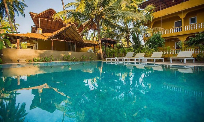 Morjim Resort | juSTa Morjim Beach Resort Goa - 80 Steps from Morjim Beach