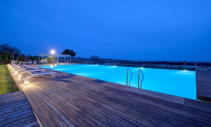 Ragusa Resort | Kaos, holiday home with view in a resort with swimming pool