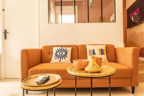 Quartier Administrations Apartment | KasbahBoHome, Cocon Atypique, centre ville, Nîmes