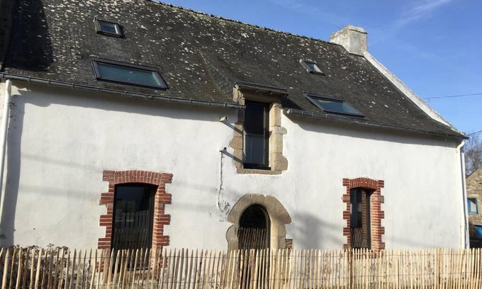 Saint-Gildas-de-Rhuys House | KERAUDREN RHUYS - Longère XVIIIe - 10 pers - 4 chb - plage à pied