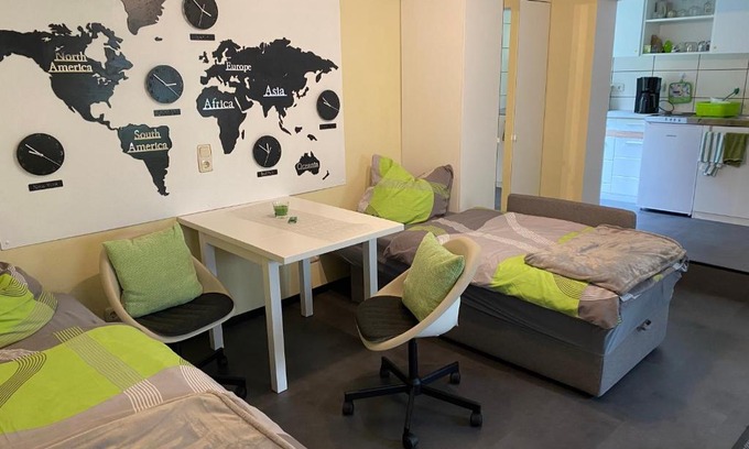 Milbitz Apartment | Kleines Studio mit Gartenzugang