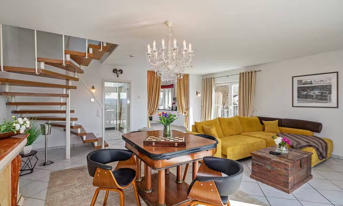 Vallendar Apartment | Koblenz Rhine View Penthouse