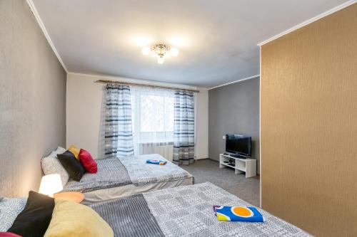 Tornkalns Apartment | Koku15 4 can stay Free parking Self CheckIn Center 9 min
