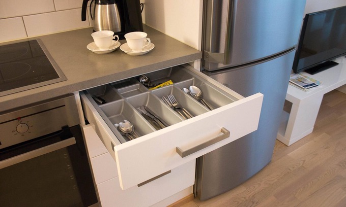 Lahti Apartment | Kotimaailma CenterHouse saunalla