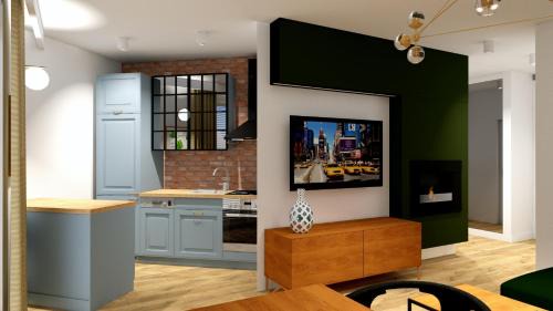 Podgorze Apartment | Kraków City Center Luxury Apartment