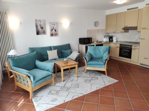 Mellenthin Apartment | Kranich - Ferienwohnung mit Terrasse