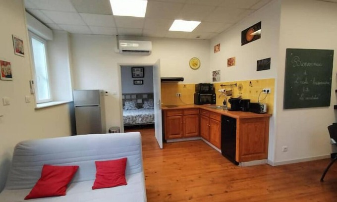 Laroque-d'Olmes Apartment | L'école Buissonnière La Récréation 2 Personnes
