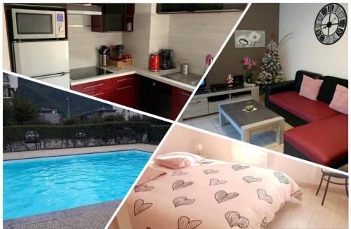 Albertville Apartment | L Édelweiss et sa piscine