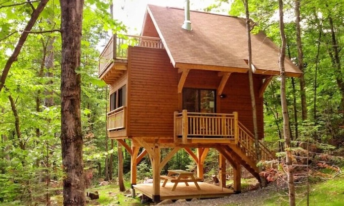 Wentworth-Nord House | L'epervier - treehouse in the heart of nature with all comforts of home