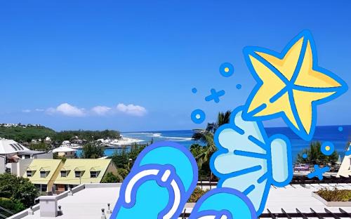 St Gilles-les-Bains Apartment | L'Hémisphère Sud, vue sur mer & port