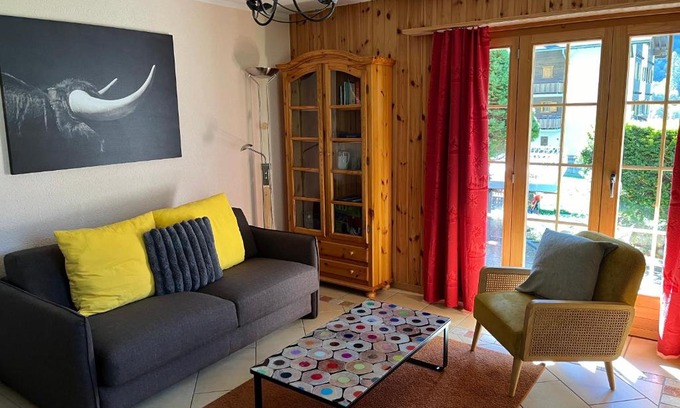 Evolene Apartment | L'Hérensarde, bel appartement avec jardin-terrasse et garage