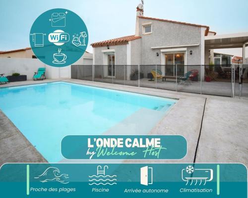 Saint-Laurent-de-la-Salanque Villa | L'Onde calme, charmante villa avec piscine