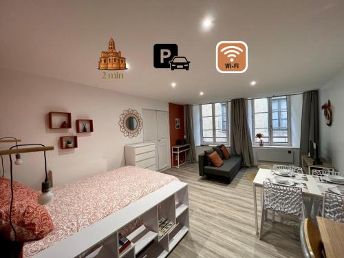 Brioude Apartment | L'Orangeraie