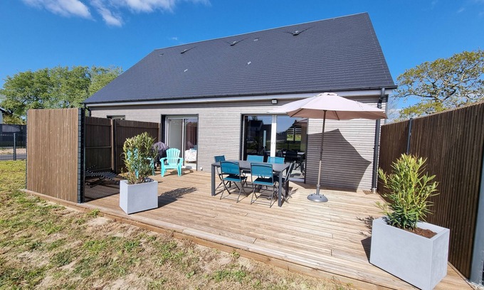 Saint-Germain-sur-Ay House | La Celthane, Maison Proche de la Plage