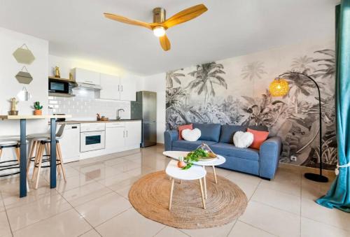 Grand Case Apartment | La Créola New! Grand Case - vue mer - appart 4p - King size