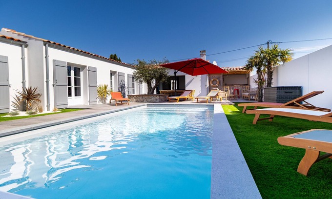 Saint-Denis-d'Oleron Villa | La Dionysienne piscine privée