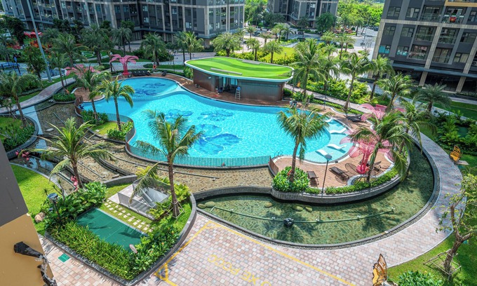 District 9 Apartment | LA Nest 1bed with pool view big deal