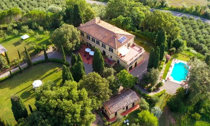 Il Poggio Villa | LA PALAZZINA - LA PALAZZINA IN VAL D'ORCIA